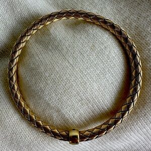 Roberto Coin The Fifth Season Gold Dipped Weave Bangle